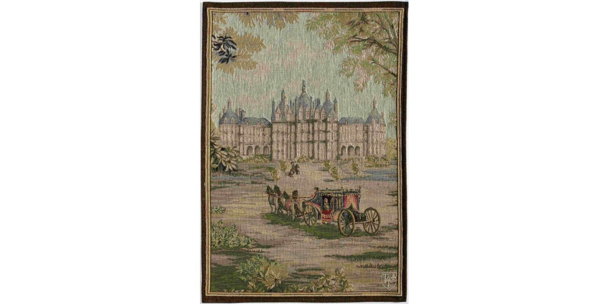 Gobelín Tapisserie Chambord, C. Lebrun Gobelín Tapisserie Chambord, C. Lebrun